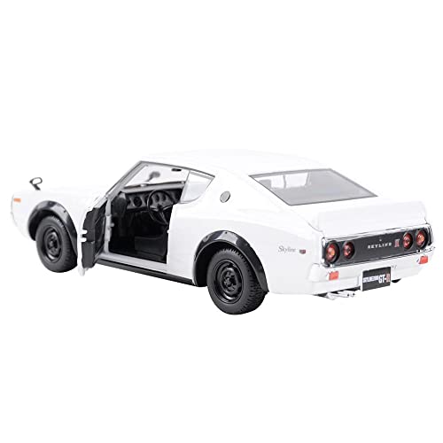 Maisto 1:24 SE 1973 Nissan Skyline GT-R - White miniatura 2