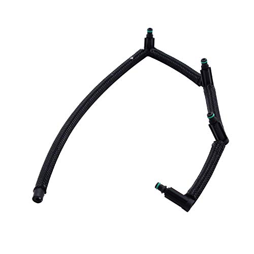 Sangmei Tubo injetor de combustível Tubo de combustível de retorno de diesel 1574.Q5 Compatível com