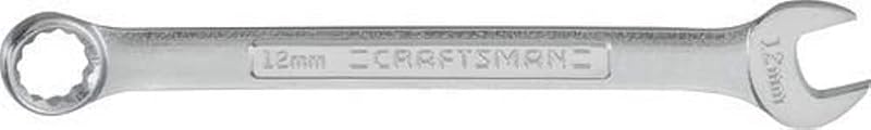 Chave combinada métrica CRAFTSMAN com acabamento cromado 12 mm CMMT42916