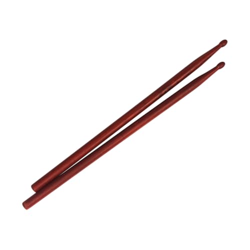 Baquetas de madera profesionales para batería con superficie lisa, instrumentos de percusión para entrenamiento y práctica