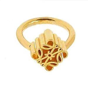 14K Gold Plated Gold Rings For Women | Non Tarnish Chunk Gold Rings | Vintage Retro Engagement Wedding Promise Ring | 2024 Trendy Designer Dupes Luxury Jewelry Gifts Size 4-11