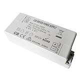 ZF120A-1205000 12V 60W Constant Voltage AC/DC Adapter LED Driver Lighting Transformer for LED Lamp Strip, 2-Pack