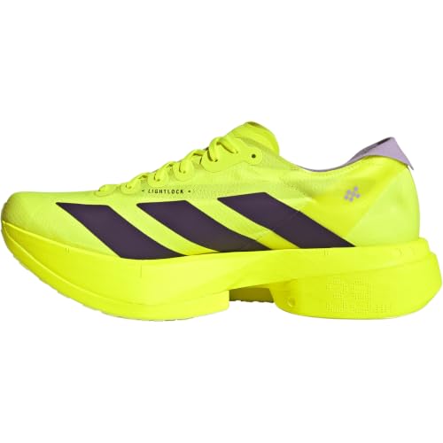 adidas Homme Adizero Adios Pro 4 Chaussures, Owhite-LtBlue-brired, 44.5|45