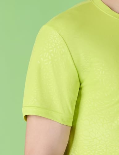 Image of Amazon Brand - Symbol Men's Active /Sports Tonal Printed T-Shirt | Round Neck | Regular Fit (Available in Plus Sizes)