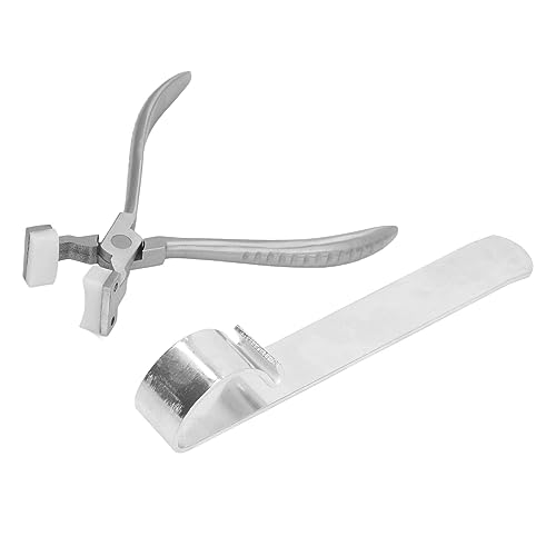 AMONIDA Kit Barra di Piegatura Bracciale Barra di Piegatura Bracciale Portatile in Acciaio Inossidabile per Creazione di Gioielli