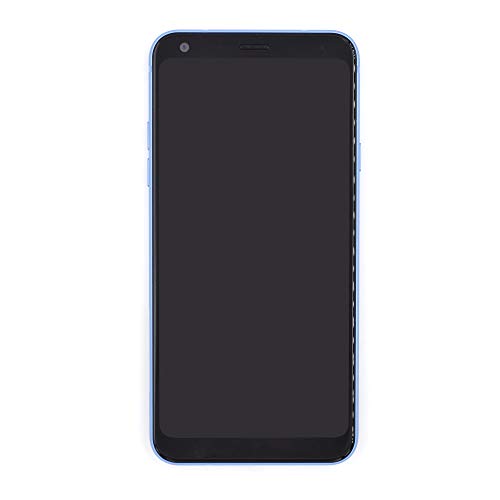 Image of LCD Digitizer Assembly with Frame and Flex Cable for USB Charger Port Headphone Jack Speaker Power Button Volume earpiece Motor Front Camera Compatible with LG Q7 Q7+ Q610 Q610EM(Lavender Violet)