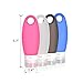 Fullplus Portable Silicone Squeezable Bottles Refillable Cosmetic Gym Containers Travel TSA Approved Tube Set with Shower Lanyard for Shampoo Lotion(3.3 oz,Pack of 4)