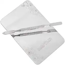 Macrilan Kit Placa E Espátula Para Maquiagem - Ac-04