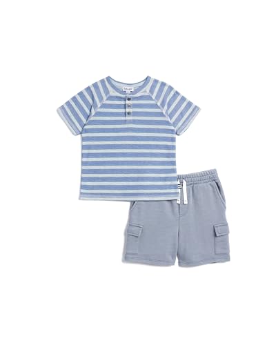 Ensemble vêtements garçon Splendid Horizon short et haut manches courtes style henley