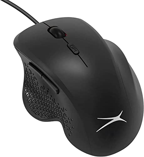 ALTEC Lansing USB Wired Computer Mouse 6 Button Ergonomic Mice with Adjustable DPI, Comfortable Grip for Laptop Chromebook PC Desktop Mac Computer ALTEC Lansing USB Wired Computer Mouse 6 Button Ergonomic Mice with Adjustable DPI, Comfortable Grip for Laptop Chromebook PC Desktop Mac Computer