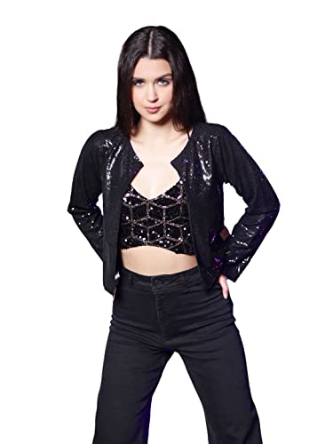 Image of SERA Women's Polyester Modern Shrug Sweater