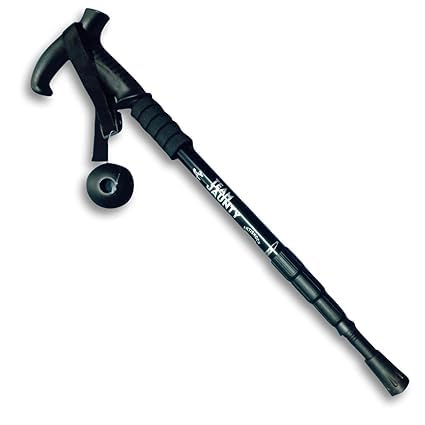 NIKTLINT 49" Trekking Pole for Men & Women | Collapsible Ultralight Hiking & Climbing Pole for Travel, Skiing, and Outdoor Adventures with Storage Bag | Adjustable, Durable (B0DFWXSFCC) Amazon Price History, Amazon Price Tracker
