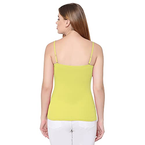 Image of SOIE Women's Solid Cotton spandex Slip (PACK OF 3)
