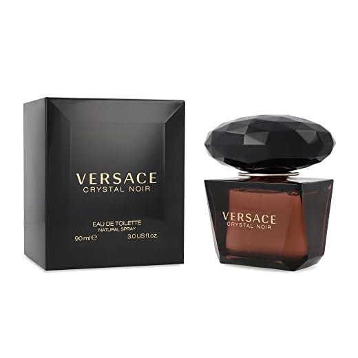 Versace Crystal Noir by Versace for Women - 3 Fl Oz EDT Spray