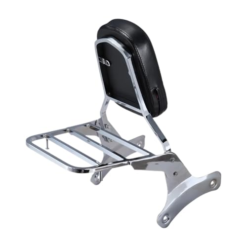Dossier Passager Moto et Support Bagages Robuste pour Custom Shadow VT 750 C2 - 2