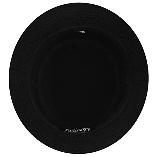 Kangol Washed Bucket Hat For Men And Women, Xx-Large, Black #TOP3