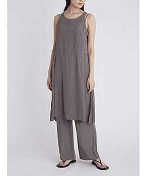 Amazon | [ミラオーウェン] レイヤードデザインサテンキャミ