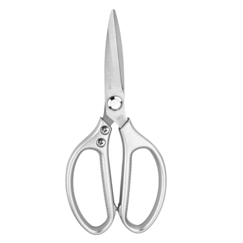 SOLUSTRE 1Pc Heavy Duty Kitchen Scissors Multi Purpose Shears for Effortless Cutting of Chicken Meat Bones More Ergonomic Grip Design for Enhanced Leverage