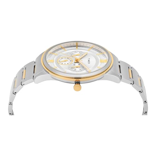 Image of TIMEX Analog Watch for Man with Round Dial & Water Resistant Men's Wrist Watches
