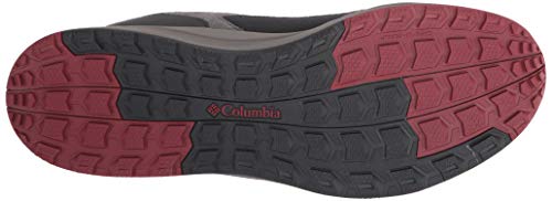 Columbia Men's Pivot WP, Shark/Red Element, 7.5
