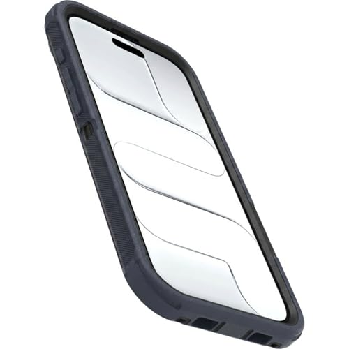 Image of OtterBox iPhone Air (Only) - Defender Series Case - Vintage Indigo Dream (Blue & Black) - Snaps on MagSafe - Tough - Rugged & Durable - Multi-Layer - Impact Absorbing iPhone Case