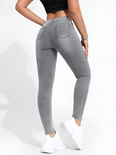 Image of Ben Martin Women's High Rise Skinny Fit Stretchable Denim Jeans Pant