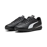 Puma Zapatillas de fútbol Unisex Vitoria II TT Jr para niños, Puma Negro, Puma Blanco, 31 EU