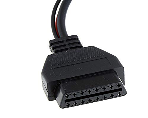 Cabo Adaptador Fiat 3 Pinos Para Scanner Automotivo OBDII