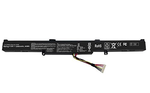A41-X550E Battery Compatible Asus X450 X450e X450j X450jf X550e X550z X550za X750j X750ja X751 X751m A450j A450jf A450e F751la F751ma F751mj R751 R752 F751 K751 P750L X452 K550D F450C 44WH
