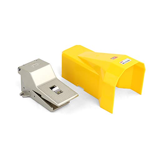 SNS 1/4" NPT Latching Pneumatic Foot Operated Pedal Valve Switch 5 Way