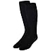 Nuvein Compression Socks for Women and Men, Medical Support Stockings, Black (Closed Toe), Large (20-30 mmHg)