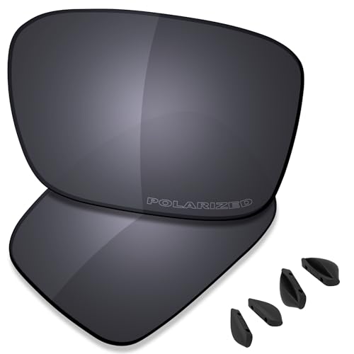 Image of SAUCER Premium Replacement Lenses & Nosepads for Oakley Si Ballistic Det Cord OO9253 | UV400 Protection, Anti-Scratch