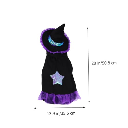 Disfraz de Hechicero para Perros Talla L Halloween miniatura 2