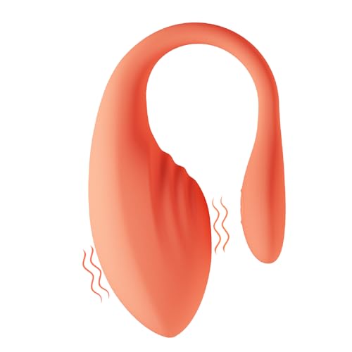 Eemol Korallenrosa U-Form Vibrator mit Fernbedienung