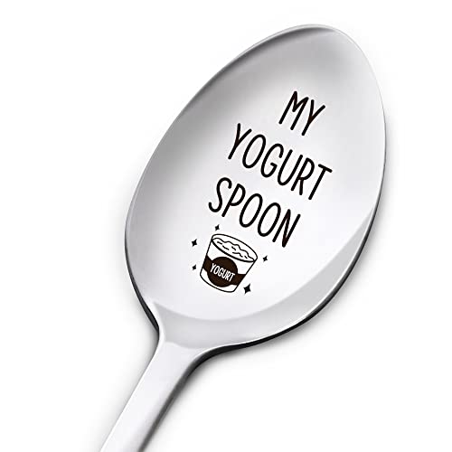 My Yogurt Spoon - Engraved Stainless Steel Gift
