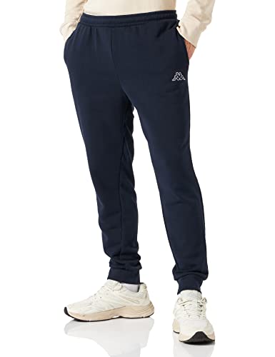 Kappa Ebadi Pantalon Homme, Bleu, M