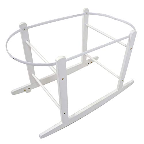 Cuddles Collection Rocking Moses basket stand