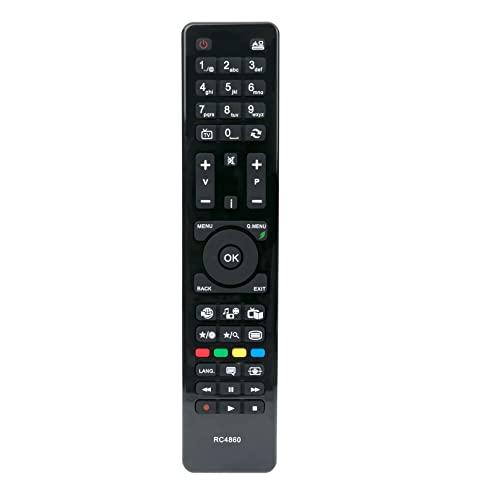 RC4845 RC4860 Replacement Remote Control -VINABTY-Fit for Hitachi TV 24HXJ15U 32HXC01 19HXD05UA 22HXJ06UA 50HXC46 40HXT16UB 19HXD05U 32HXT16UA 40HXC46 40HXT16U 22HXJ06U - Image 3