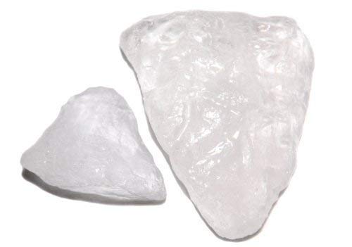 Desodorante De Cristal De Alumbre De Potasio 2 Piedras, peso total 200g, Deodorize piel sensible o estíptico máquinas de afeitar