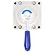 Air Hand Valve Rotary Lever 2 Position 4 Way Pneumatic Control Switch Accessory Aluminium Alloy Pneumatic Hand Lever for Automatic Production Industrial Equipment(4HV310-08)