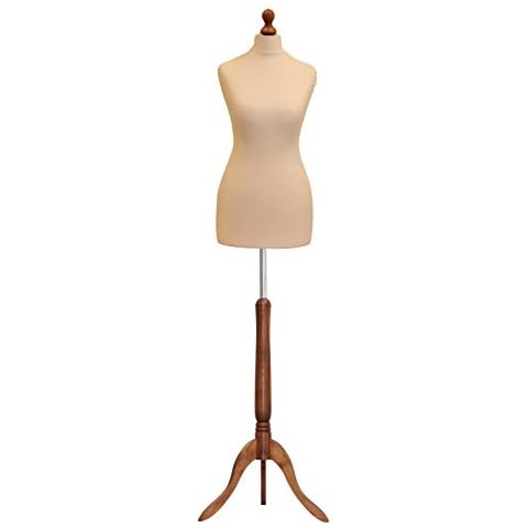 Size 10/12 Female Tailors Dummy with Stand Cover