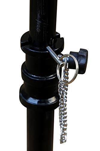 Image of Studio Monitor Stands /Adjustable Floor Speaker Stand with Locking Safety Pin (Pack of 2 Stands)