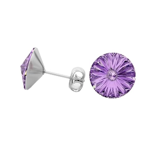 Seona Rivoli �N���X�^���C�������O �X�^�b�h�C�������O ���f�B�[�X ��h���� �X�e�����X�X�`�[���W���G���[�A�����p�C�������O, 4mm, �X�e�����X�|, �N���X�^��