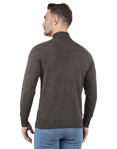 Image of Monte Carlo Men Wool High Neck Pullover Sweater