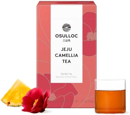Osulloc Jeju Camellia Flower Tea, 20 Count