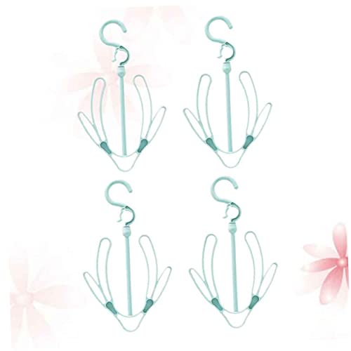 Rack Movible para Secar Zapatos 4pcs Azul Ligero miniatura 3