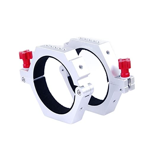 Accesorios para telescopios de 90mm: kit de aros astronómicos S8231 en par