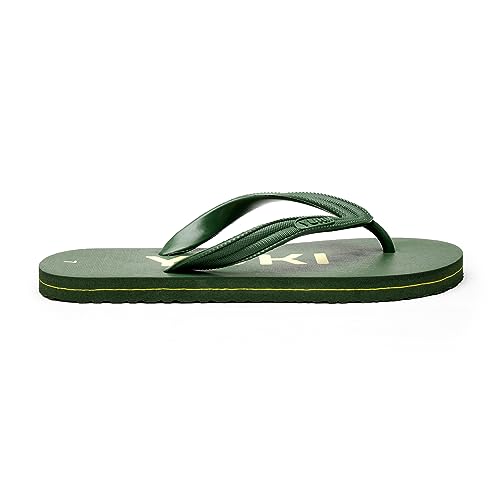 Image of YUKI Unisex Slippers | Hawai Chappal Rubber Flip Flops Slippers, Comfortable & Ultra-Light, Waterproof Non-Slip Thong