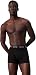 Calvin Klein Herren 3er Pack Boxershorts Trunks Unterwäsche, Mehrfarbig (C-Black/Blu/Blu), L