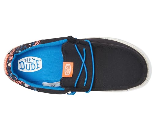 HEYDUDE Men's Wally Funk Game on (Little Big Kid) Slip-On2